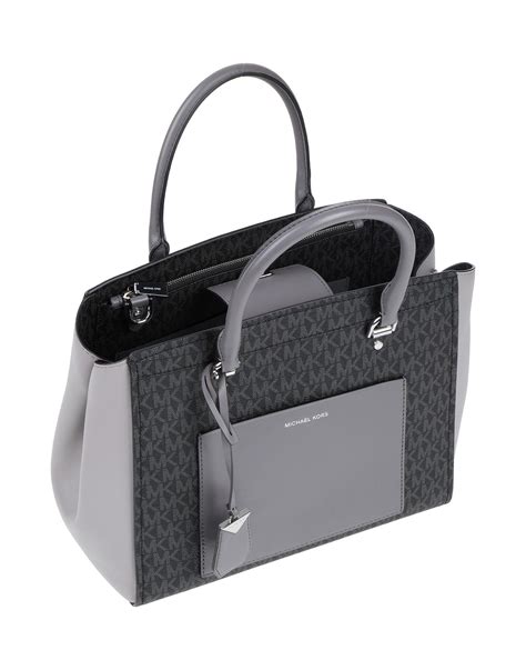 grey and black michael kors purse|grey michael kors purse crossbody.